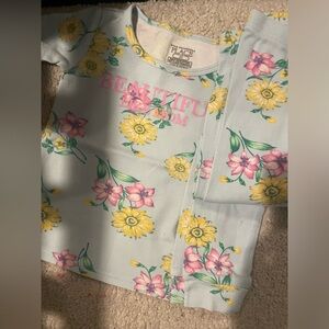 The children’s place 3t girls floral pajama set